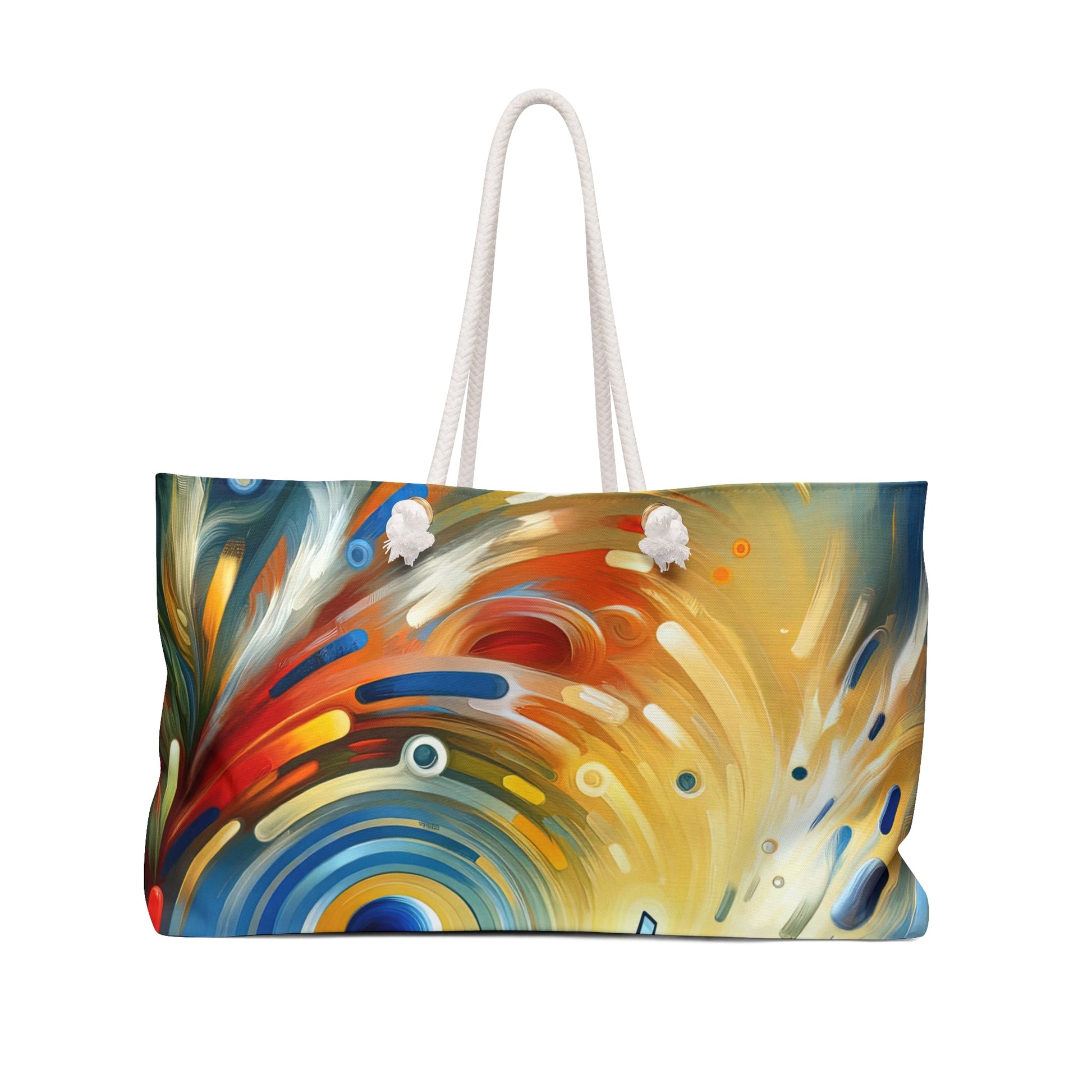 Swipe Connection Tachism Weekender Bag - ATUH.ART