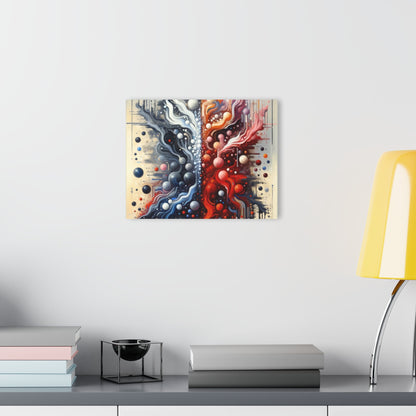 Symbiotic Exchange Abstract Acrylic Prints (French Cleat Hanging) - ATUH.ART