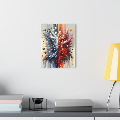 Symbiotic Exchange Abstract Acrylic Prints (French Cleat Hanging) - ATUH.ART