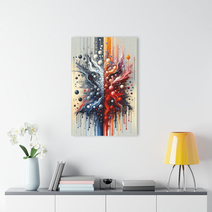 Symbiotic Exchange Abstract Acrylic Prints (French Cleat Hanging) - ATUH.ART