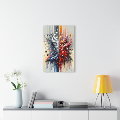 Symbiotic Exchange Abstract Acrylic Prints (French Cleat Hanging) - ATUH.ART