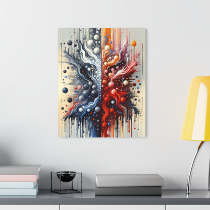 Symbiotic Exchange Abstract Acrylic Prints (French Cleat Hanging) - ATUH.ART