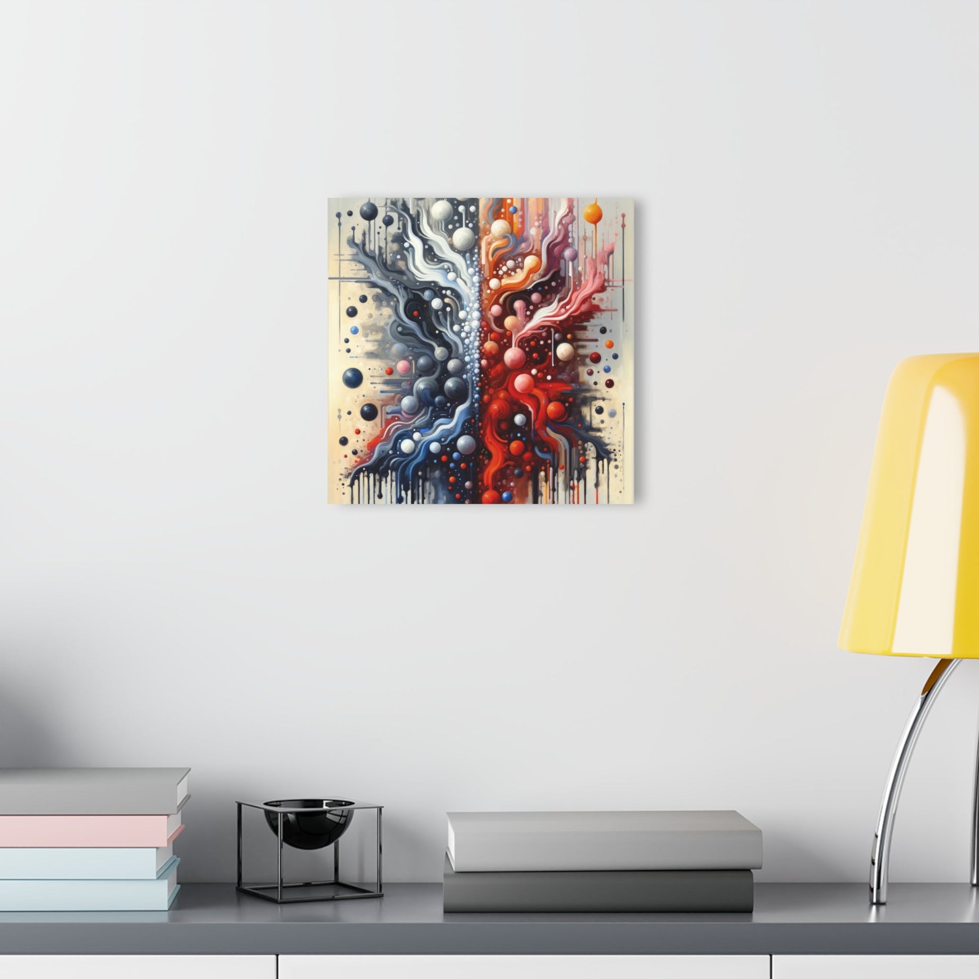 Symbiotic Exchange Abstract Acrylic Prints (French Cleat Hanging) - ATUH.ART