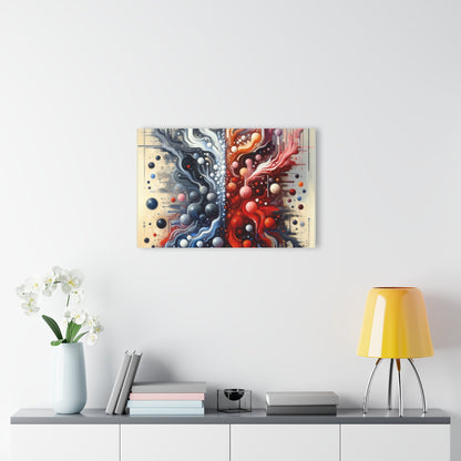 Symbiotic Exchange Abstract Acrylic Prints (French Cleat Hanging) - ATUH.ART