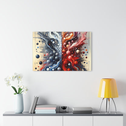 Symbiotic Exchange Abstract Acrylic Prints (French Cleat Hanging) - ATUH.ART
