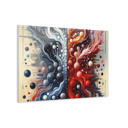 Symbiotic Exchange Abstract Acrylic Prints (French Cleat Hanging) - ATUH.ART