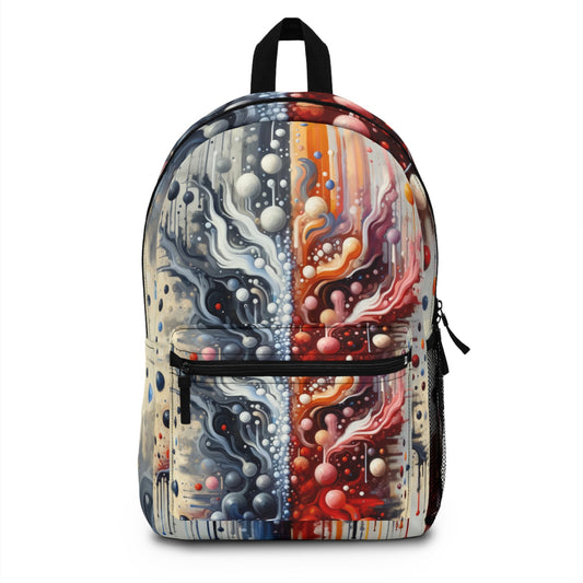 Symbiotic Exchange Abstract Backpack - ATUH.ART