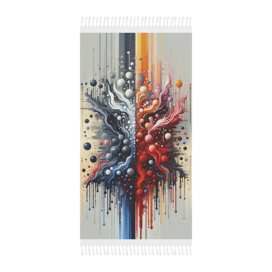 Symbiotic Exchange Abstract Boho Beach Cloth - ATUH.ART