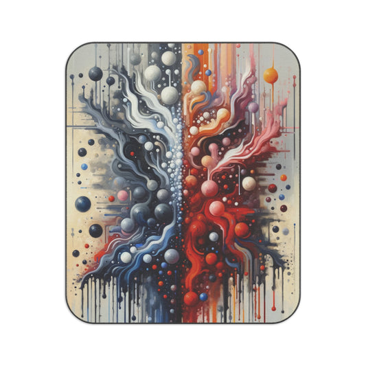 Symbiotic Exchange Abstract Picnic Blanket - ATUH.ART