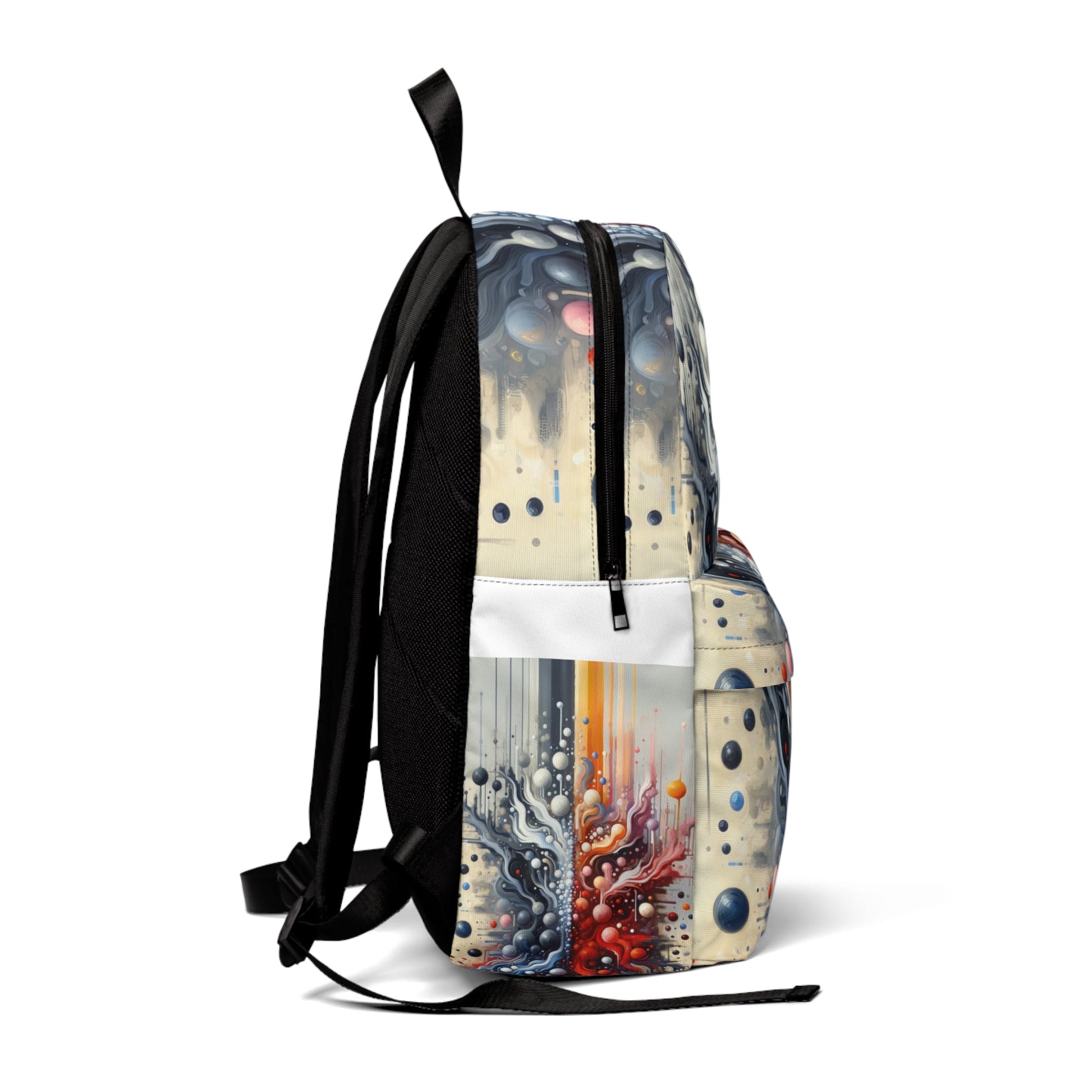Symbiotic Exchange Abstract Unisex Classic Backpack - ATUH.ART