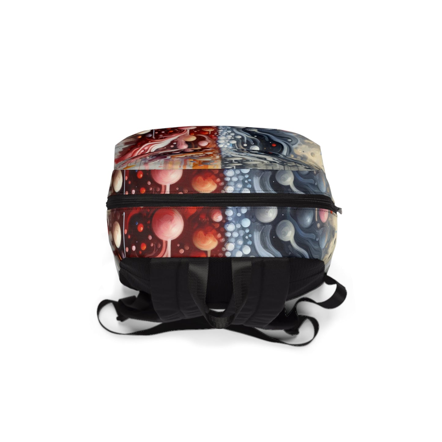 Symbiotic Exchange Abstract Unisex Classic Backpack - ATUH.ART