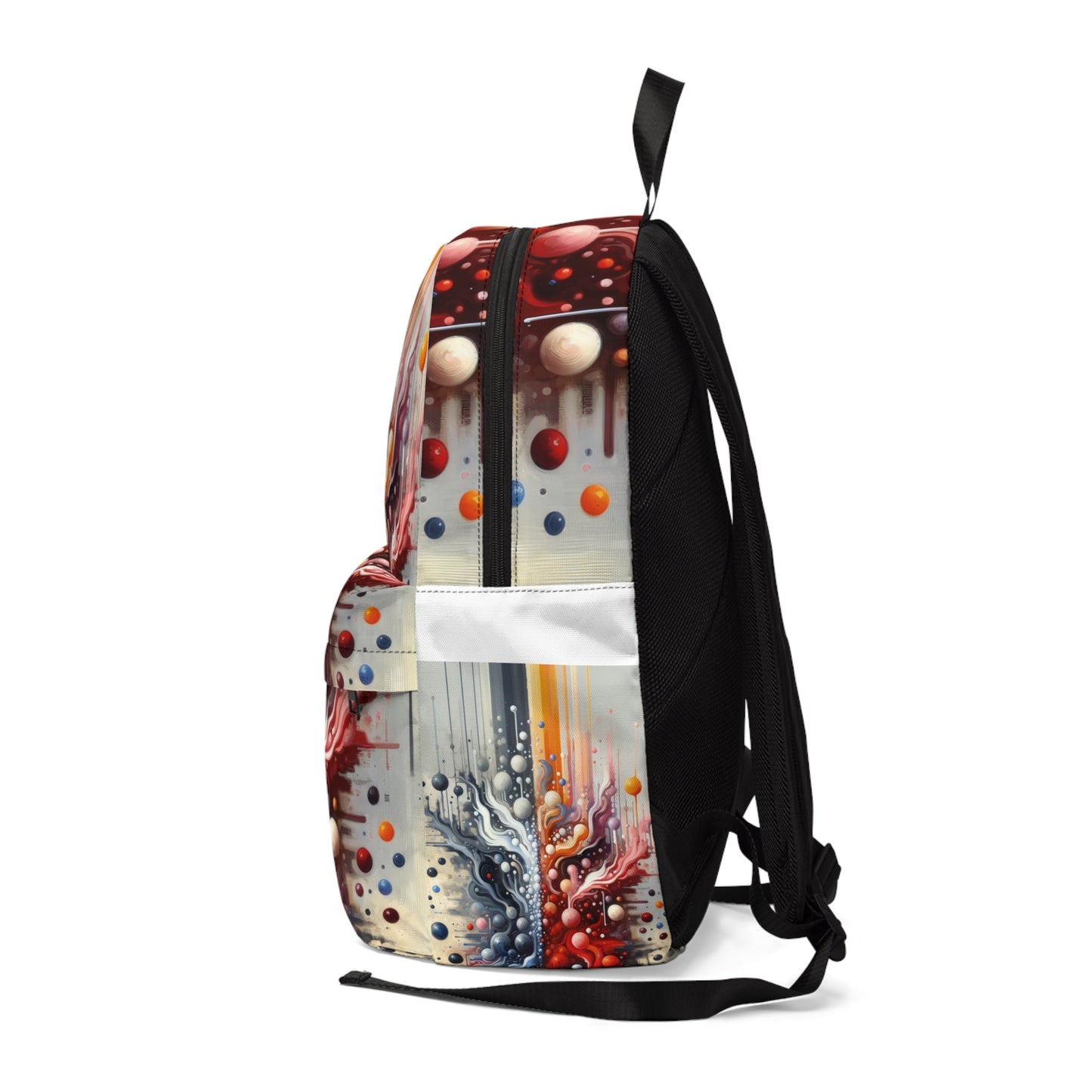 Symbiotic Exchange Abstract Unisex Classic Backpack - ATUH.ART