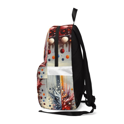 Symbiotic Exchange Abstract Unisex Classic Backpack - ATUH.ART