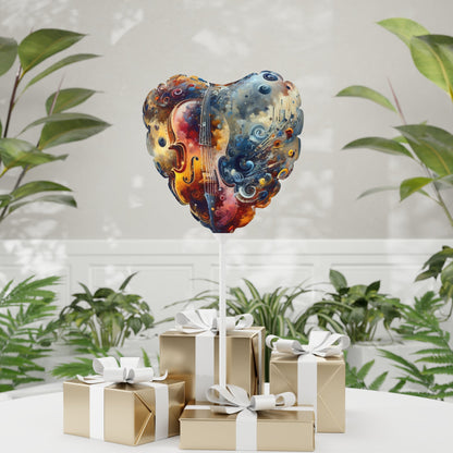 Symphonic Choices Canvas Balloon (Round and Heart-shaped), 11" - ATUH.ART