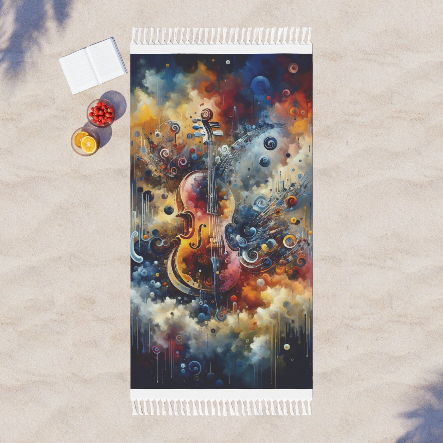 Symphonic Choices Canvas Boho Beach Cloth - ATUH.ART