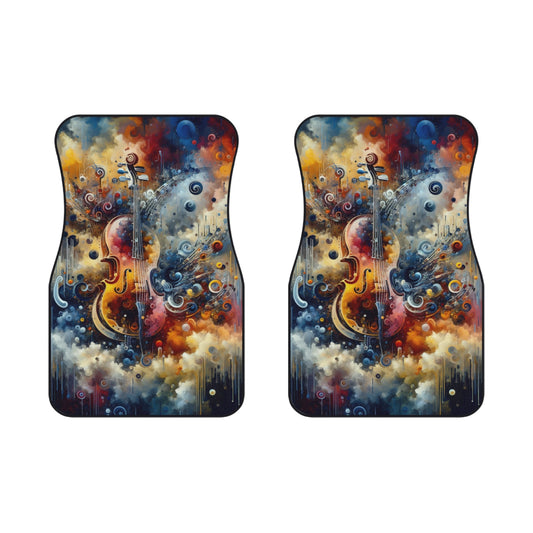 Symphonic Choices Canvas Car Mats (2x Front) - ATUH.ART