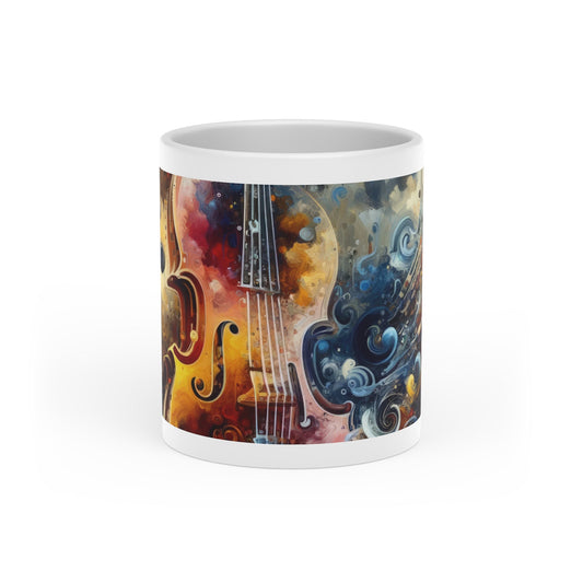 Symphonic Choices Canvas Heart-Shaped Mug - ATUH.ART