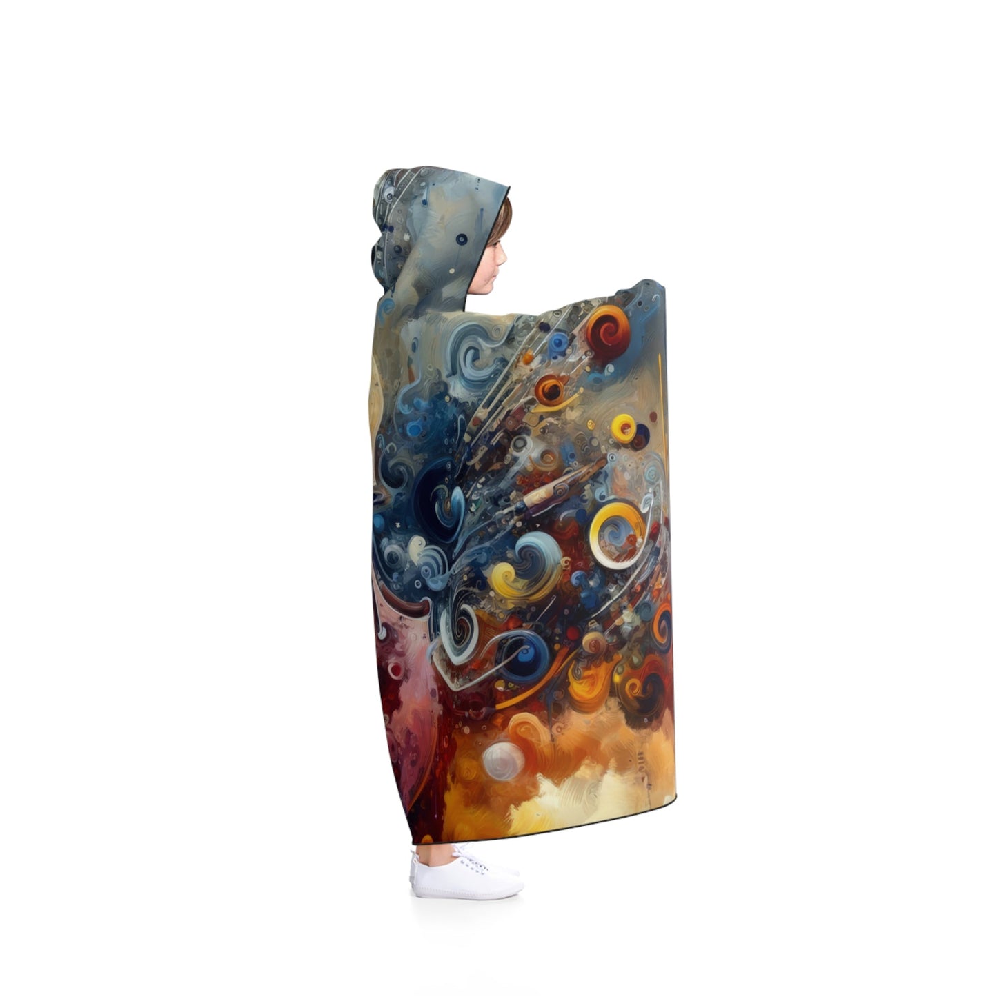 Symphonic Choices Canvas Hooded Blanket - ATUH.ART