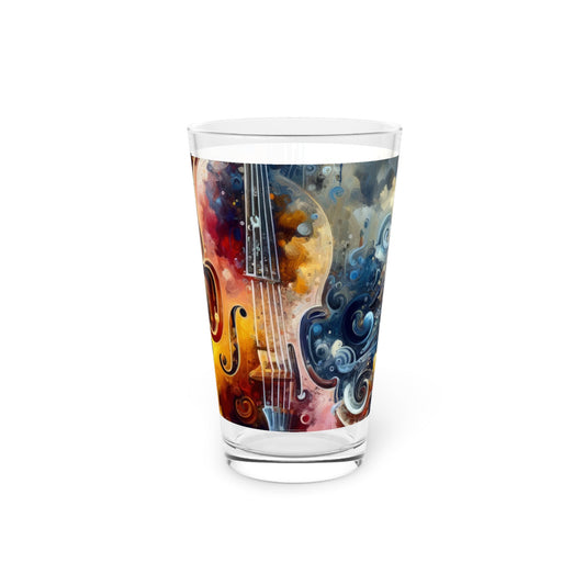 Symphonic Choices Canvas Pint Glass, 16oz - ATUH.ART