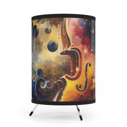 Symphonic Choices Canvas Tripod Lamp with High-Res Printed Shade, US\CA plug - ATUH.ART