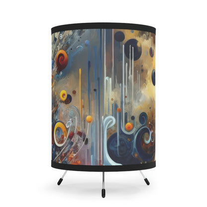 Symphonic Choices Canvas Tripod Lamp with High-Res Printed Shade, US\CA plug - ATUH.ART