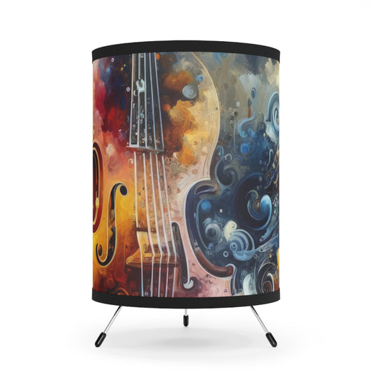 Symphonic Choices Canvas Tripod Lamp with High-Res Printed Shade, US\CA plug - ATUH.ART