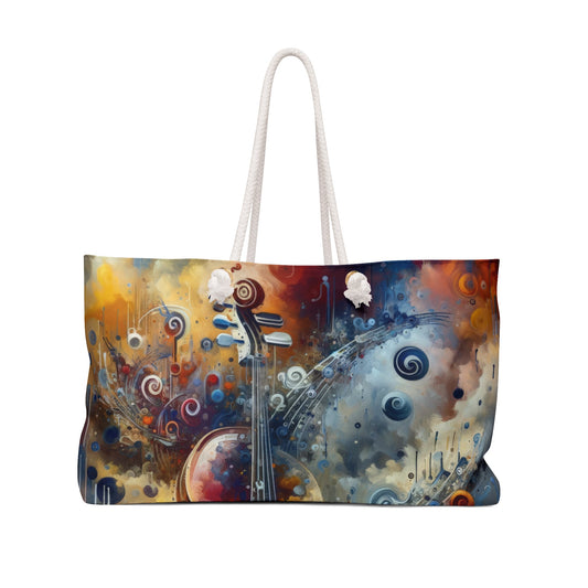 Symphonic Choices Canvas Weekender Bag - ATUH.ART