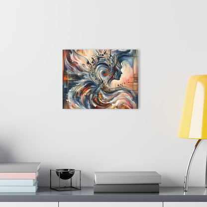 Symphonic Empathic Swirls Acrylic Prints (French Cleat Hanging) - ATUH.ART