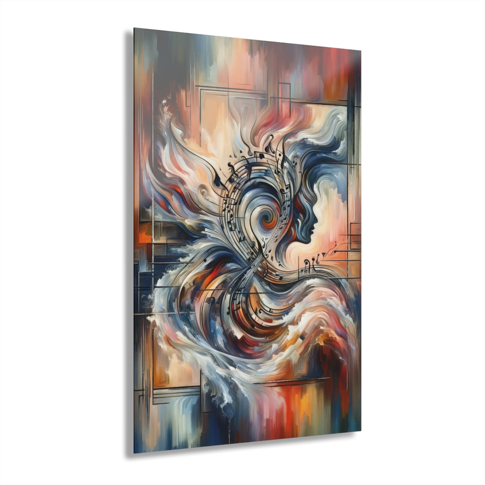 Symphonic Empathic Swirls Acrylic Prints (French Cleat Hanging) - ATUH.ART
