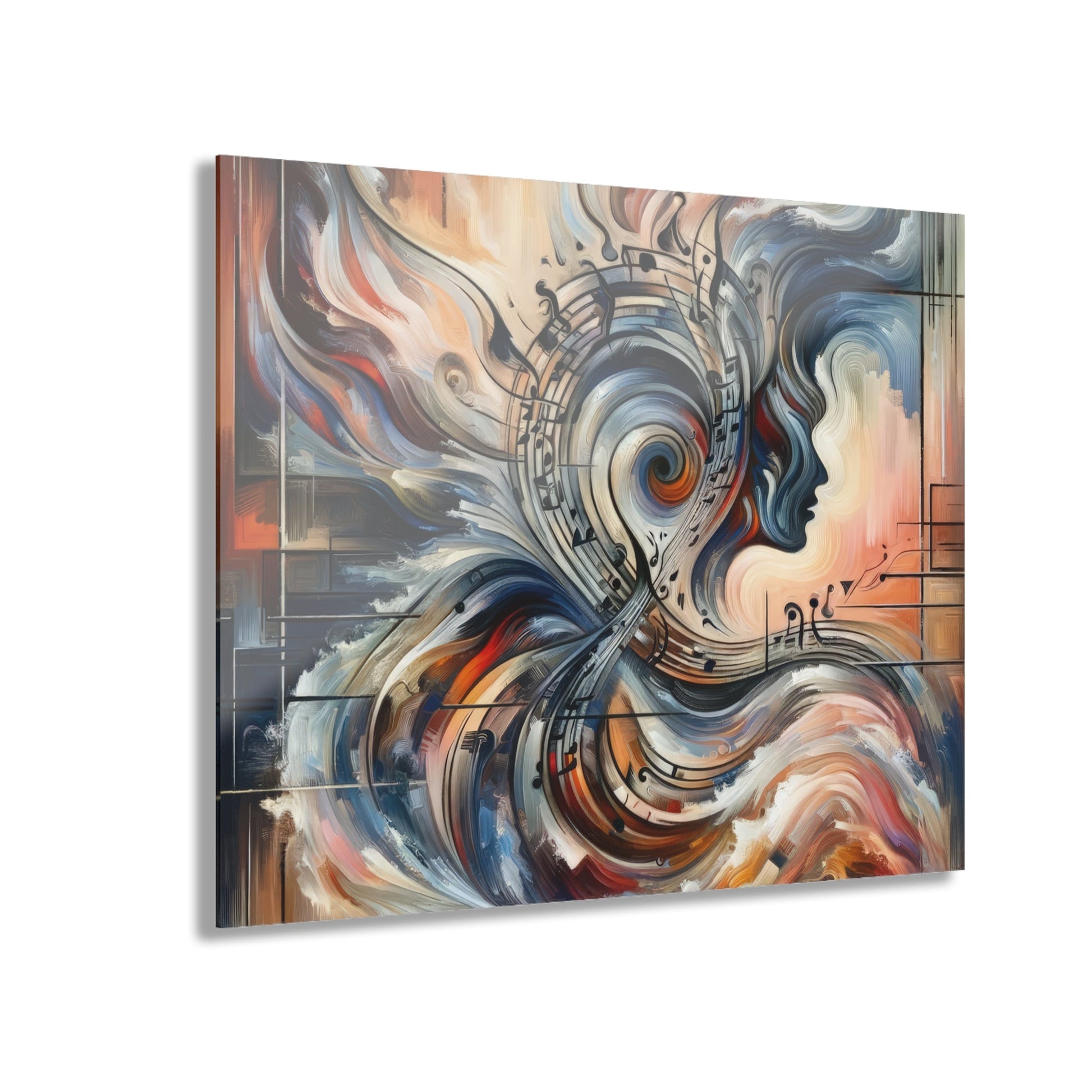 Symphonic Empathic Swirls Acrylic Prints (French Cleat Hanging) - ATUH.ART