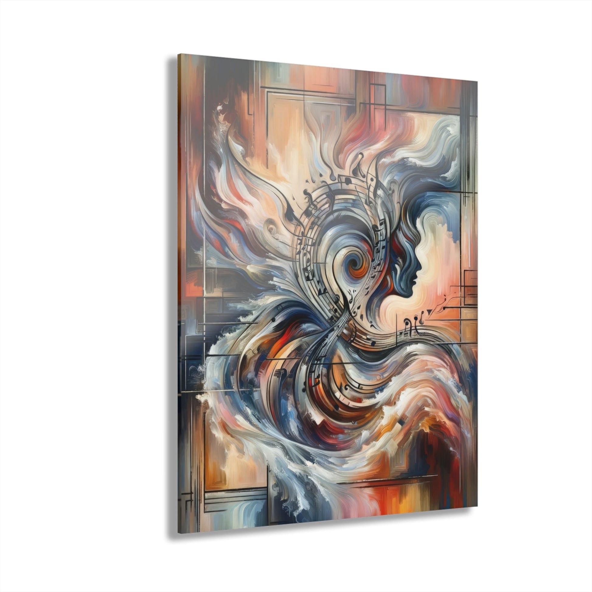 Symphonic Empathic Swirls Acrylic Prints (French Cleat Hanging) - ATUH.ART