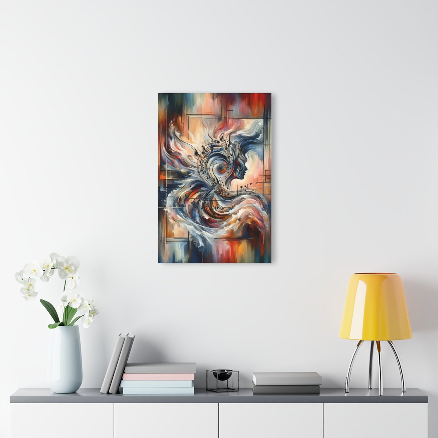 Symphonic Empathic Swirls Acrylic Prints (French Cleat Hanging) - ATUH.ART