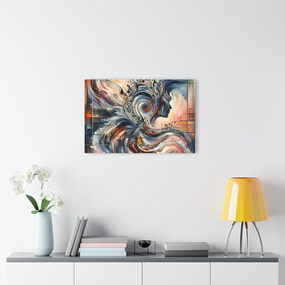 Symphonic Empathic Swirls Acrylic Prints (French Cleat Hanging) - ATUH.ART