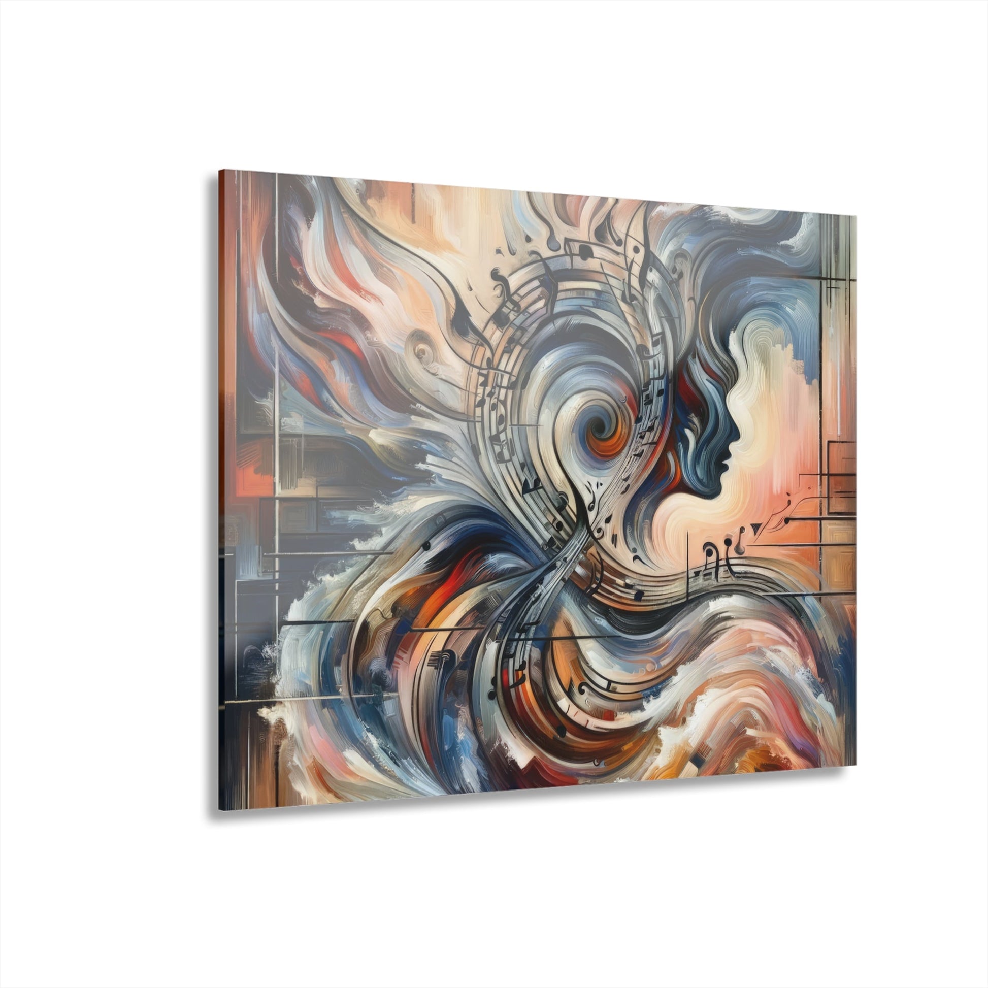 Symphonic Empathic Swirls Acrylic Prints (French Cleat Hanging) - ATUH.ART