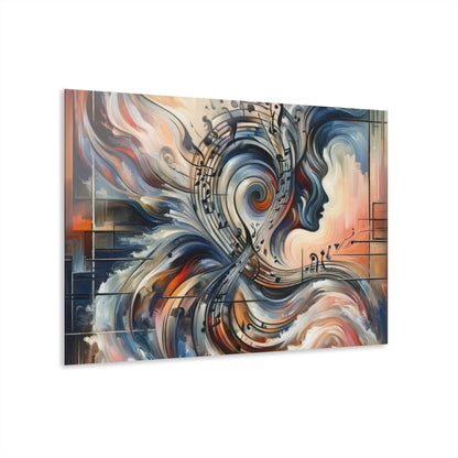 Symphonic Empathic Swirls Acrylic Prints (French Cleat Hanging) - ATUH.ART