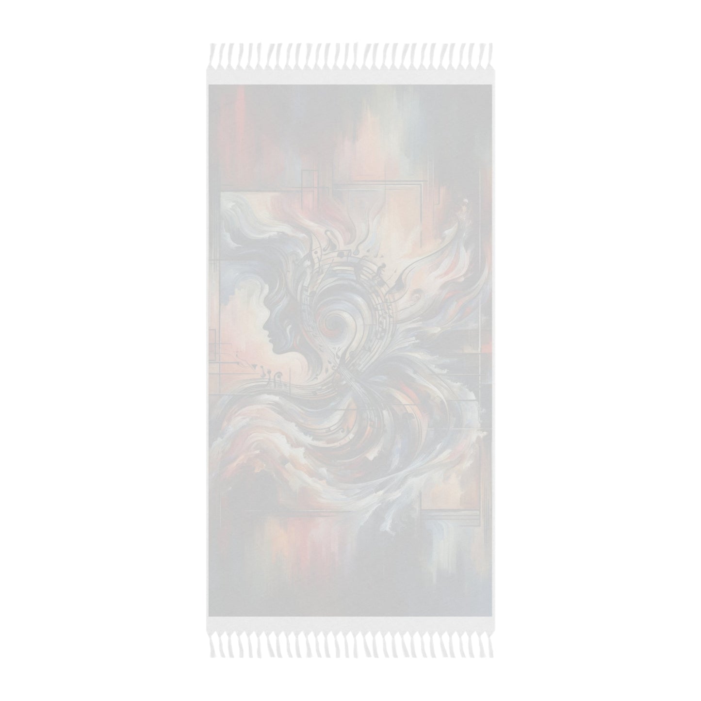 Symphonic Empathic Swirls Boho Beach Cloth - ATUH.ART