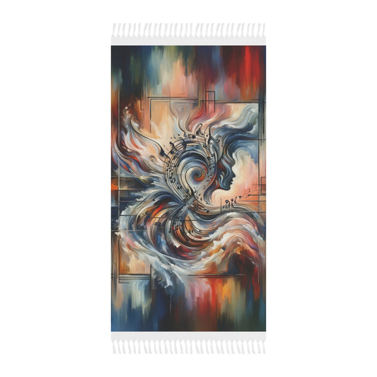 Symphonic Empathic Swirls Boho Beach Cloth - ATUH.ART