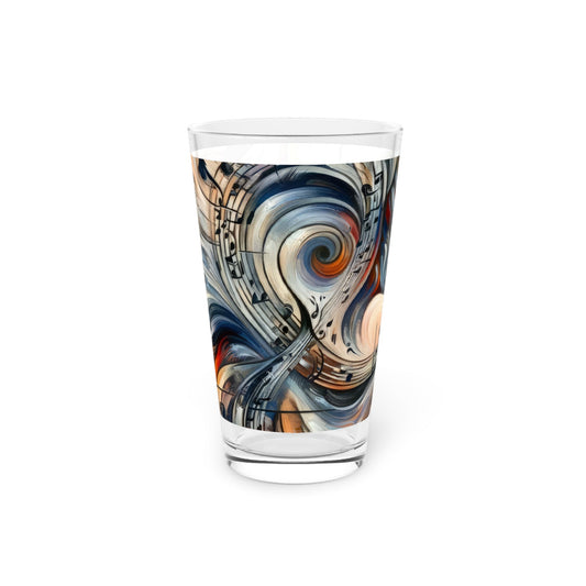 Symphonic Empathic Swirls Pint Glass, 16oz - ATUH.ART