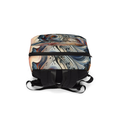 Symphonic Empathic Swirls Unisex Classic Backpack - ATUH.ART