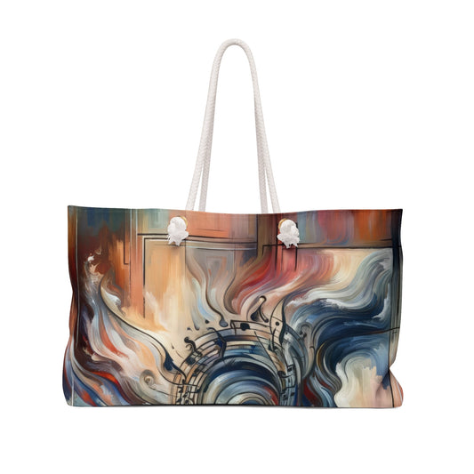 Symphonic Empathic Swirls Weekender Bag - ATUH.ART