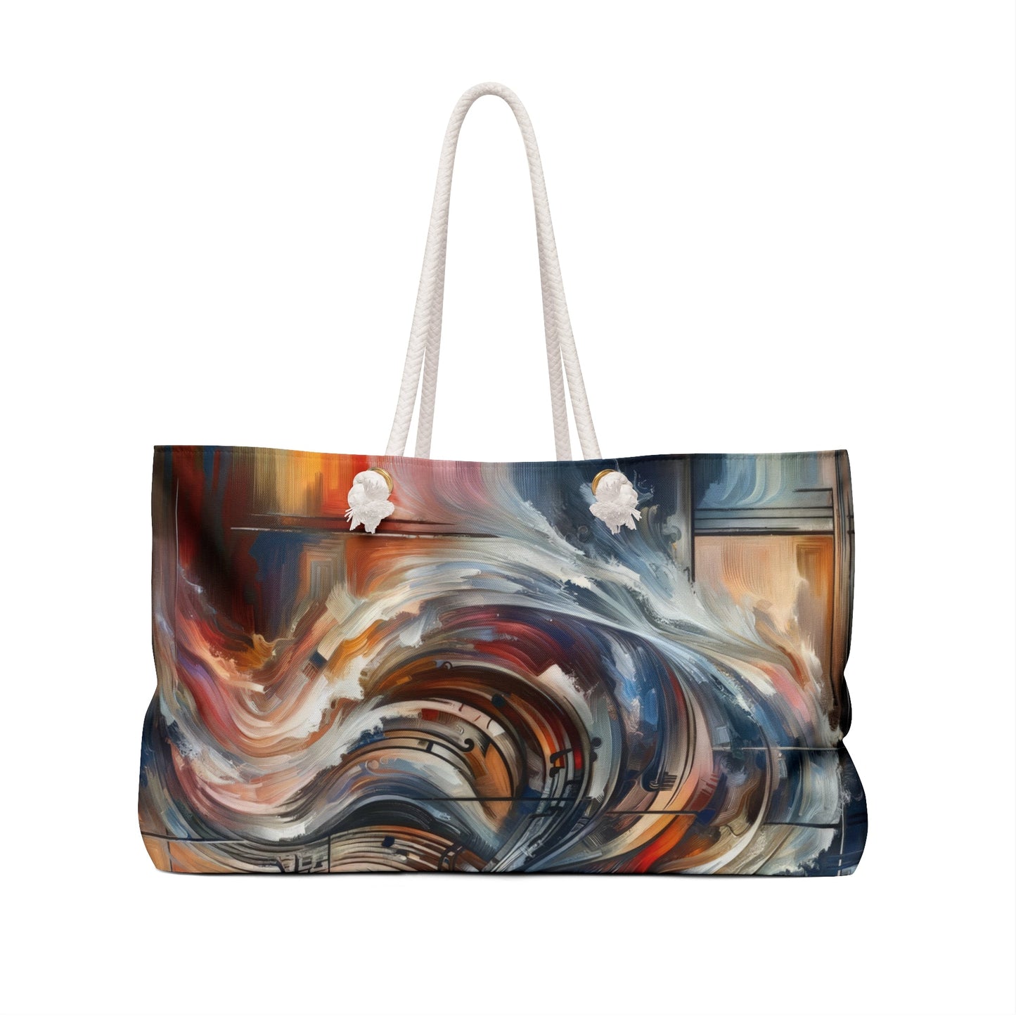 Symphonic Empathic Swirls Weekender Bag - ATUH.ART