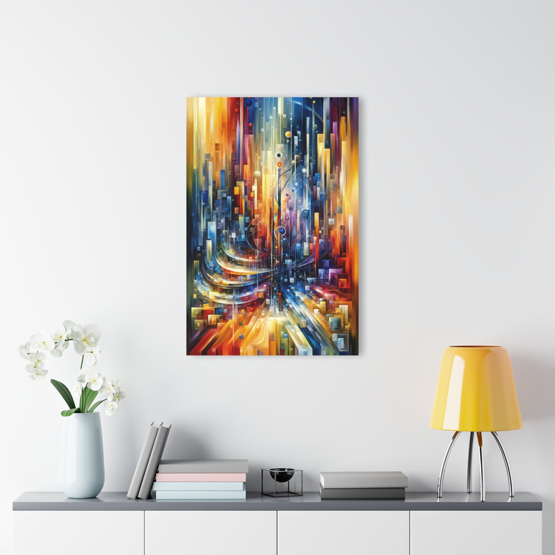 Symphonic Glass Resonance Acrylic Prints (French Cleat Hanging) - ATUH.ART