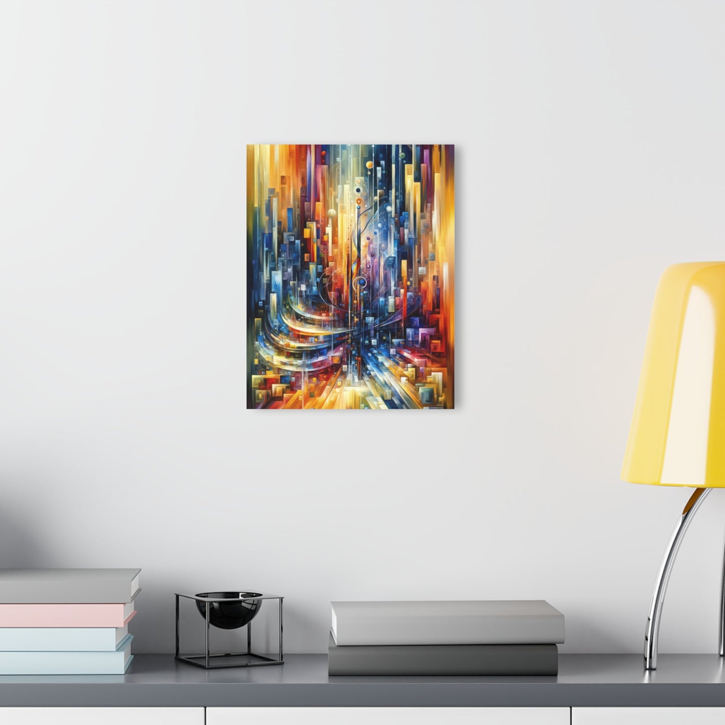 Symphonic Glass Resonance Acrylic Prints (French Cleat Hanging) - ATUH.ART