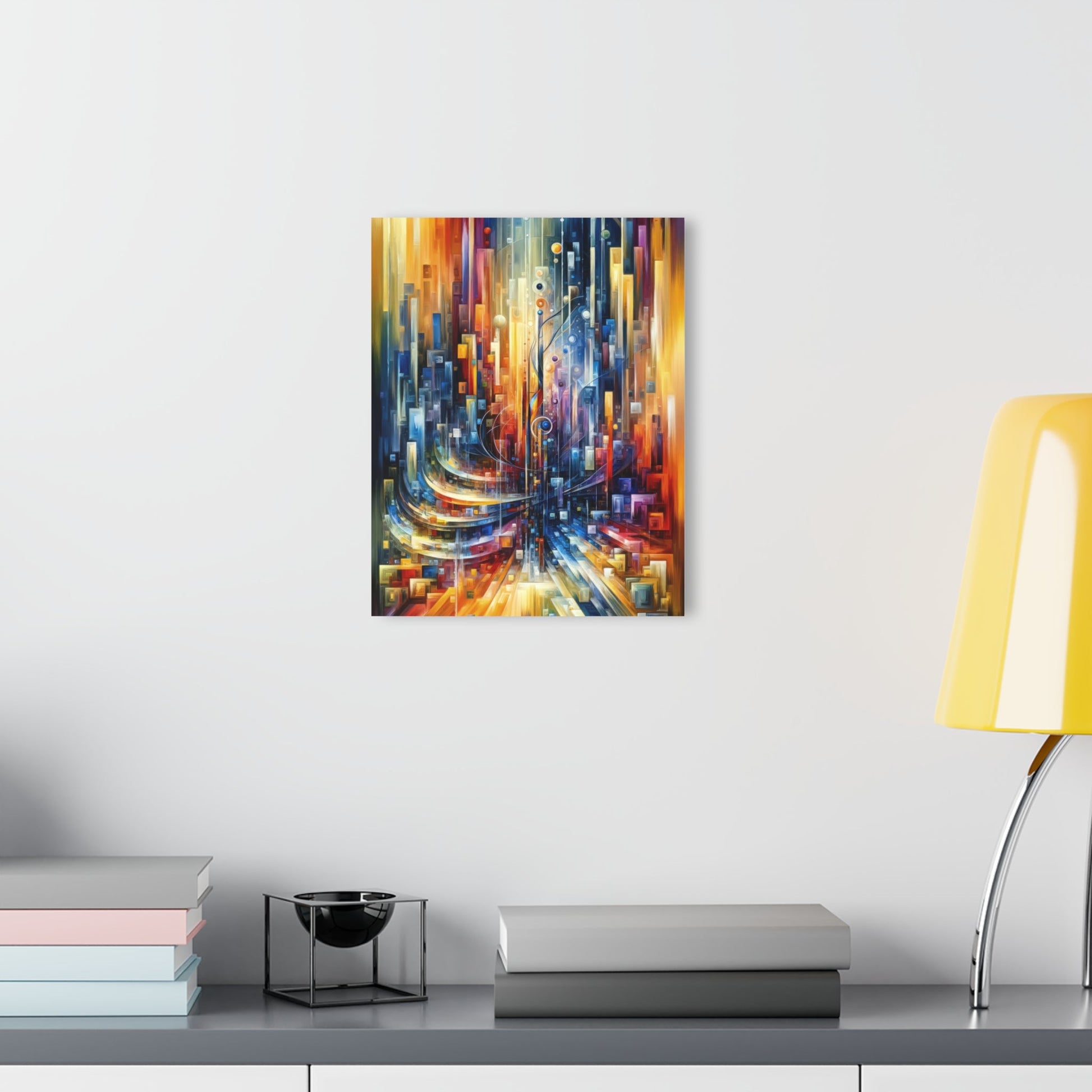 Symphonic Glass Resonance Acrylic Prints (French Cleat Hanging) - ATUH.ART