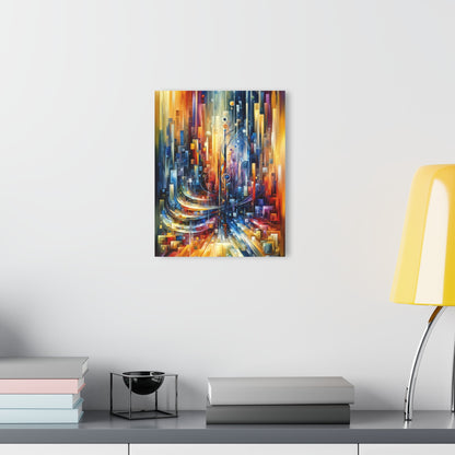 Symphonic Glass Resonance Acrylic Prints (French Cleat Hanging) - ATUH.ART