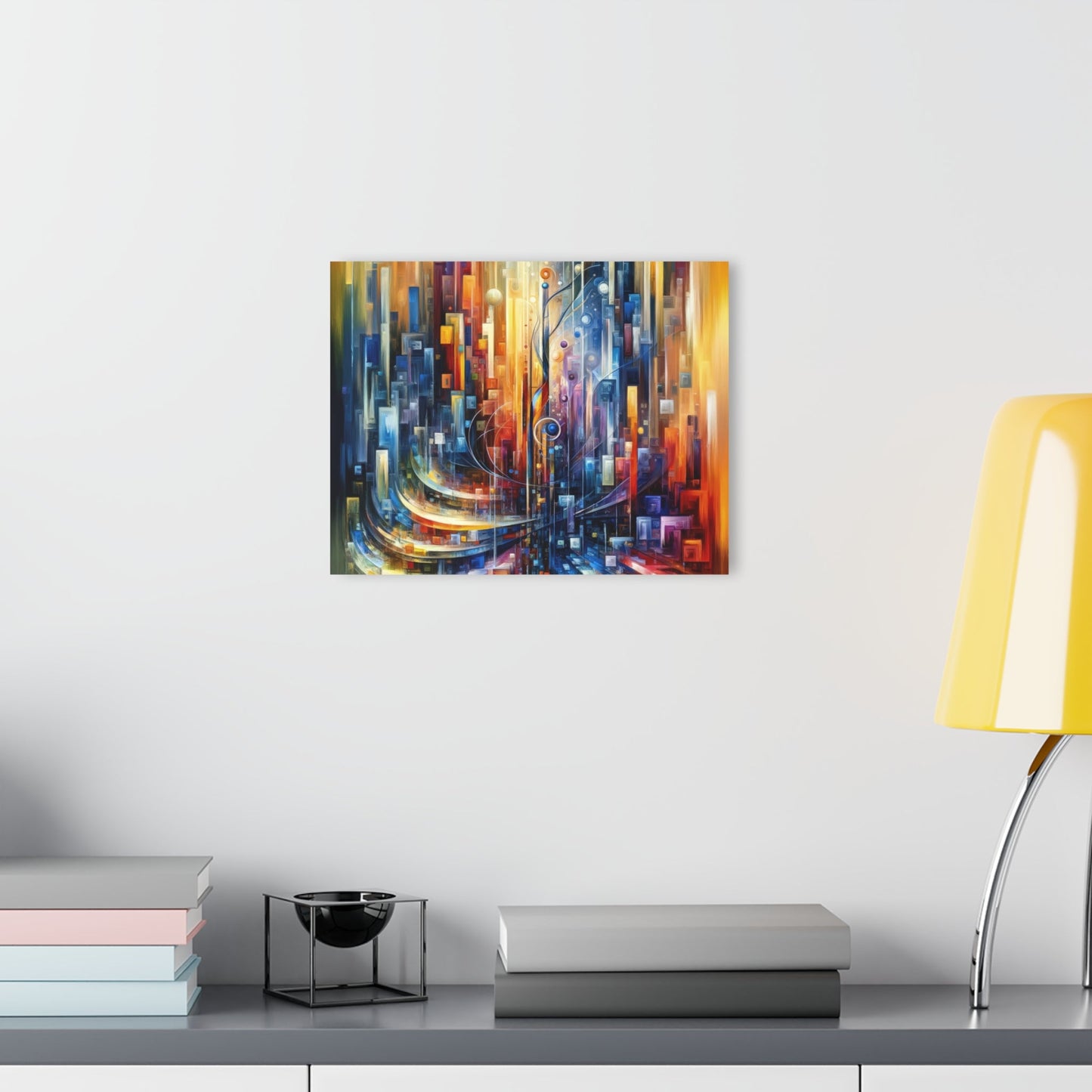 Symphonic Glass Resonance Acrylic Prints (French Cleat Hanging) - ATUH.ART