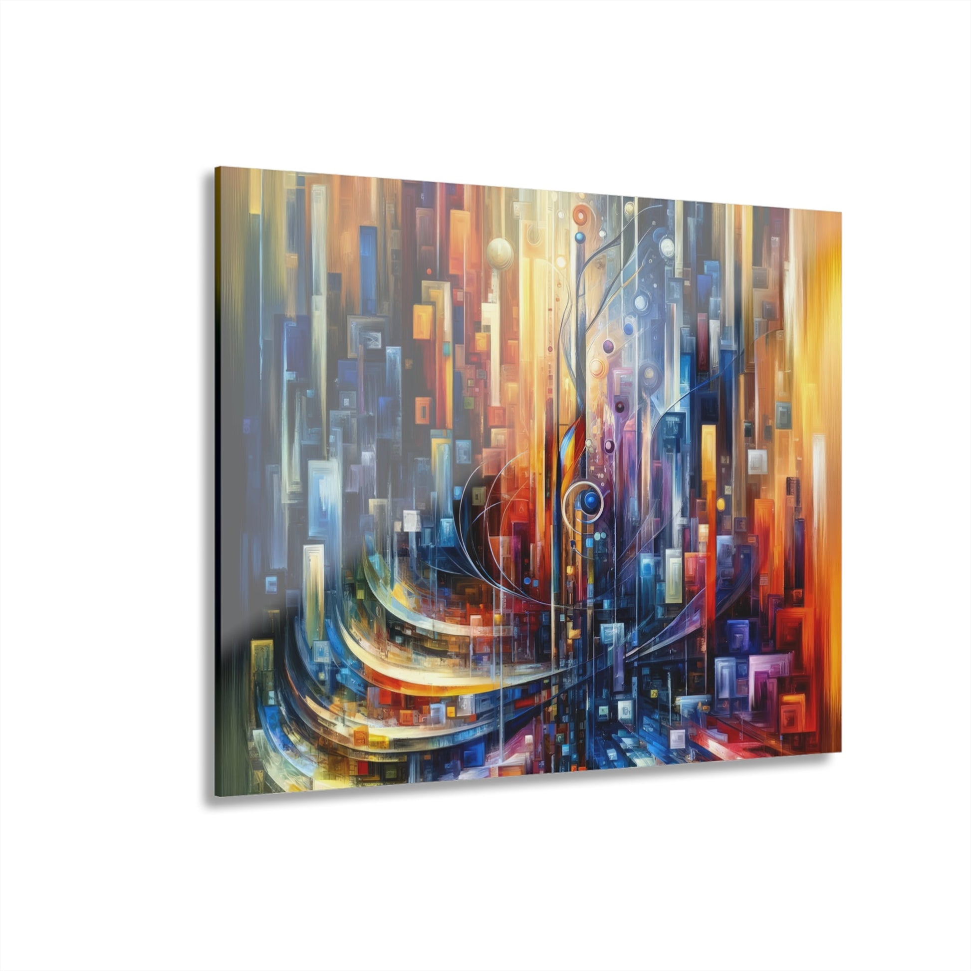 Symphonic Glass Resonance Acrylic Prints (French Cleat Hanging) - ATUH.ART