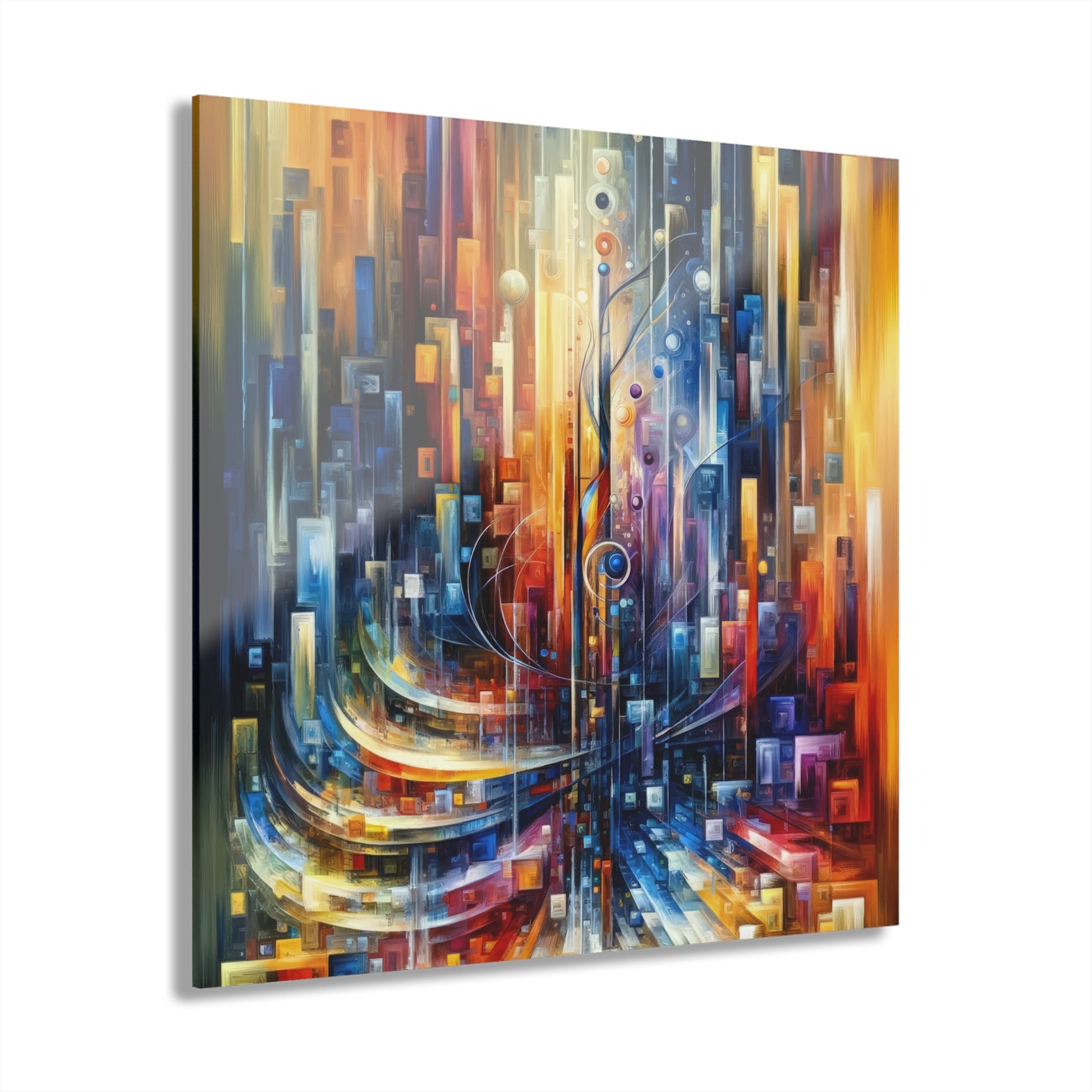 Symphonic Glass Resonance Acrylic Prints (French Cleat Hanging) - ATUH.ART