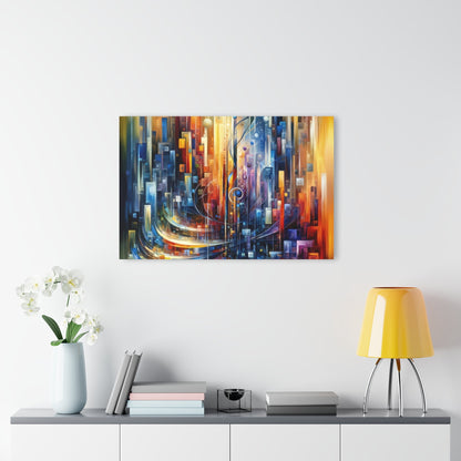 Symphonic Glass Resonance Acrylic Prints (French Cleat Hanging) - ATUH.ART
