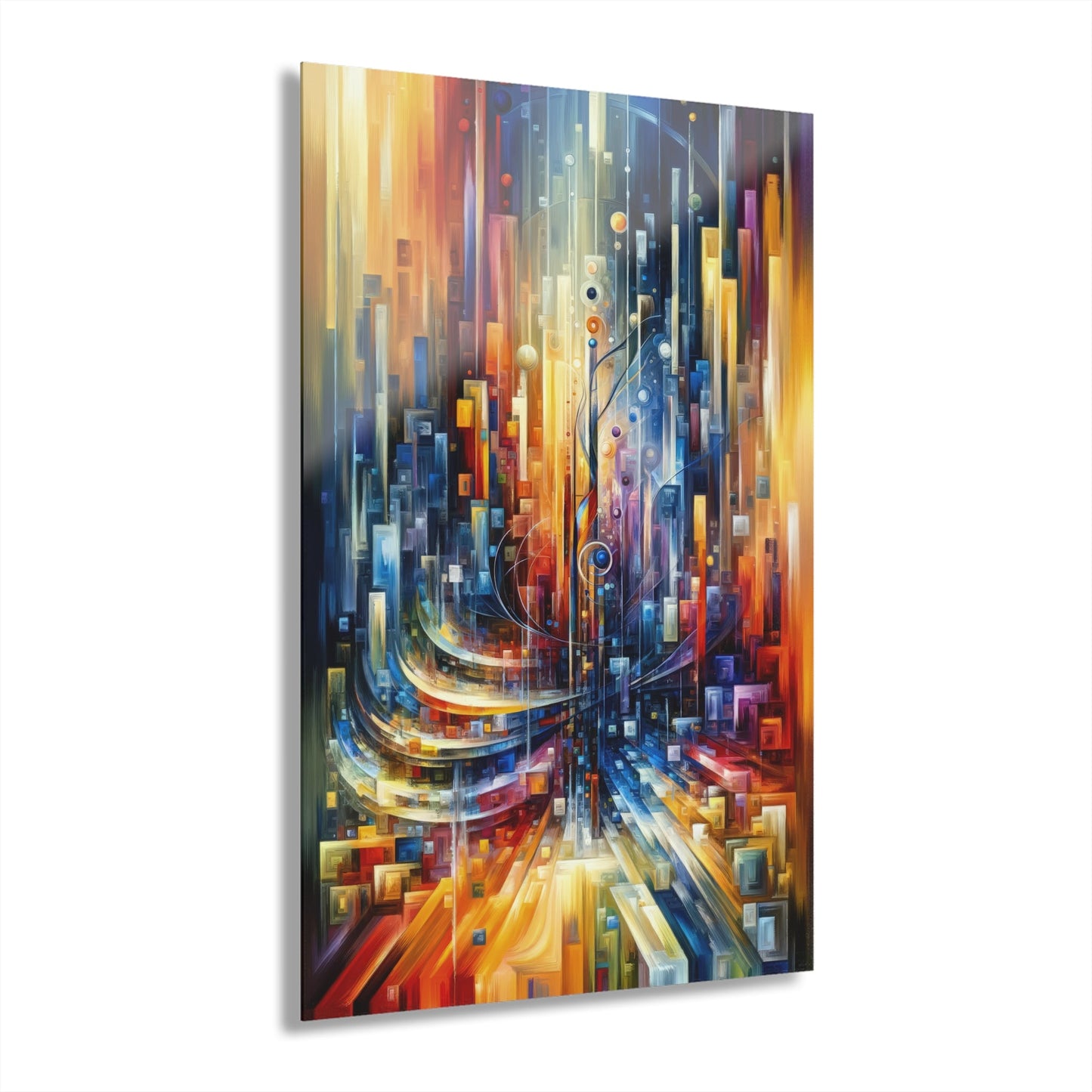 Symphonic Glass Resonance Acrylic Prints (French Cleat Hanging) - ATUH.ART